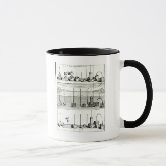 Illustrationfrom 'Traite de la Pesanteur de Mug (Right)