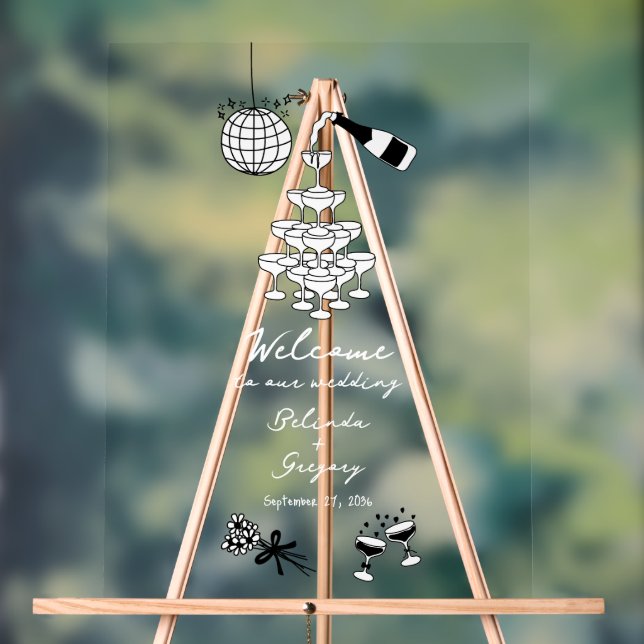 Illustrations à main noire Doodles Mariage (Neutre)