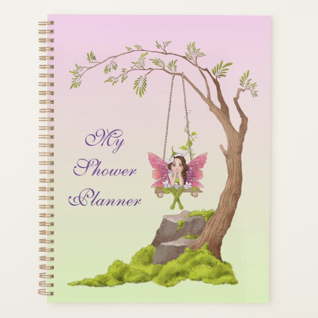 Illustrations de Baby showers de fées (Devant)