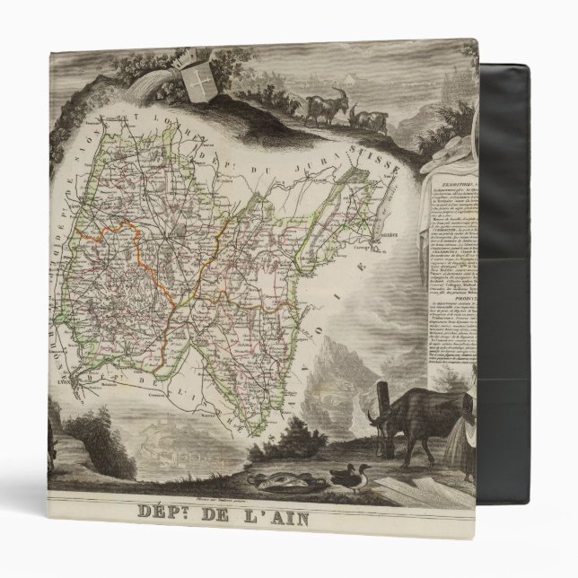 Illustrations, landscapes binder (Front/Inside)