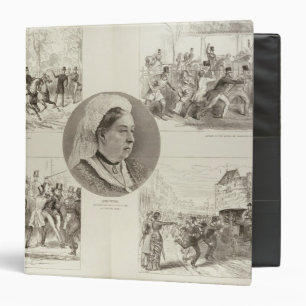 Illustrations of Attacks on Queen Victoria Binder