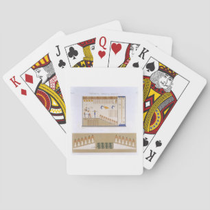 Illustrations of frescos from Byban el Molouk, The Playing Cards