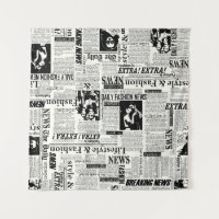 Illustrations of newspapers front page art work wa