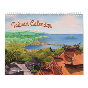 Illustrations of Taiwan Calendar