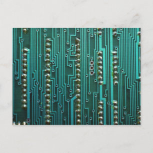 Illustrative Circuit board Postcard