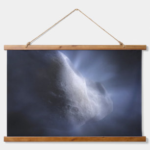 Illustrative Close-Up The Comet Tempel. Hanging Tapestry