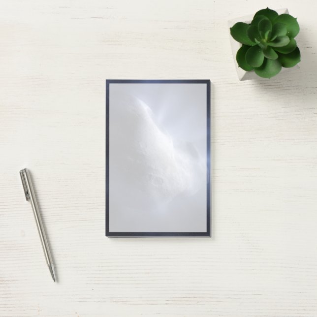 Illustrative Close-Up The Comet Tempel. Post-it Notes (Office)