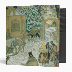 Illustraton for 'Dubrovsky', by Alexander Pushkin Binder