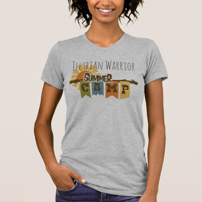 Illyrian Warrior Camp ACOTAR T-Shirt (Front)