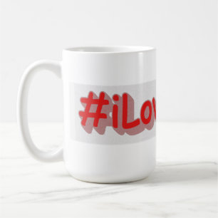"#iLoveDelhi" Cute Design. Buy Now Coffee Mug