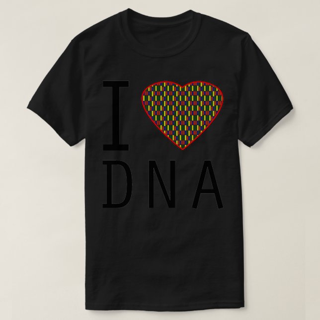 iLoveDNA T-Shirt (Design Front)