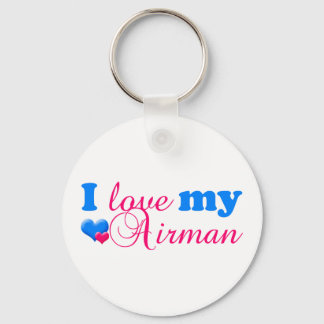 Ilovemyairman_frontwhearts_2 Keychain