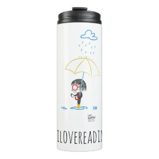 #ilovereading plastic water bottle