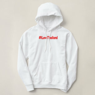 "#iLoveThailand" Cute Design. Buy Now Hoodie
