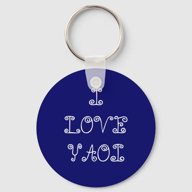 ILOVEYAOI KEYCHAIN (Front)