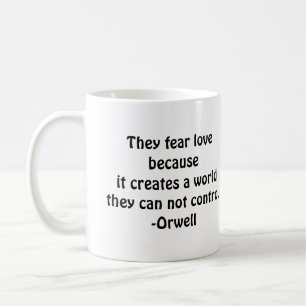 "Ils craignent l'amour" Mug