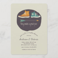 Ils Font Une Grande Invitation De Douche De Paire