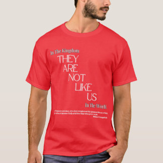 Ils Ne Sont Pas Comme Les T-shirts Américains