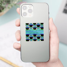 Ils Regardent - Sticker Dreamcore rayé