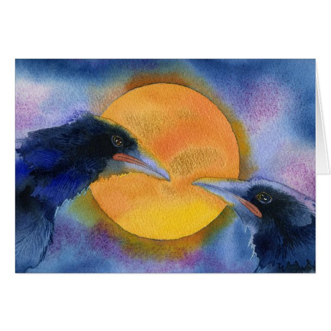 Ils se sont réunis par clair de lune (Devant horizontal)