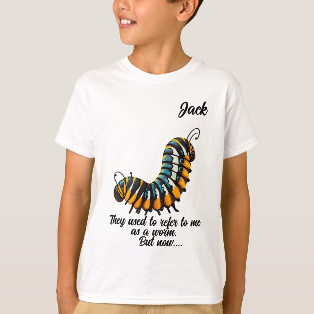 "Ils..." T-shirt garçon personnalisable (Devant)