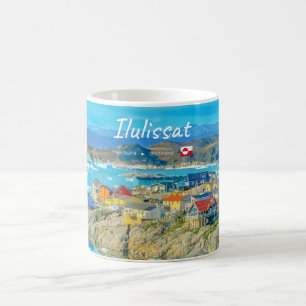 Ilulissat, Greenland - Iceberg Town Small Coffee Mug