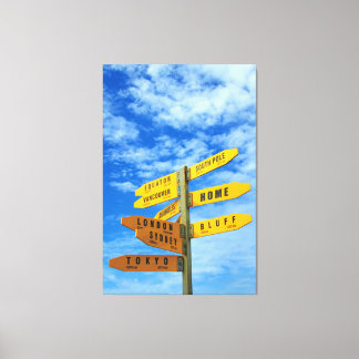 iLUV TRAVEL 40x60 Canvas Print