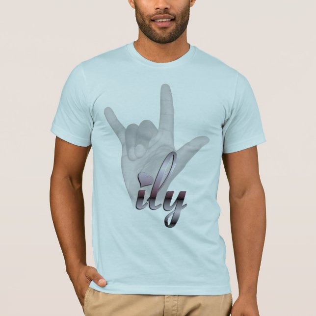 ILY hand T-Shirt (Front)