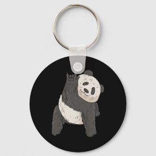Ily Panda Asl Hand Gesture Deaf Hearing Loss Aware Keychain