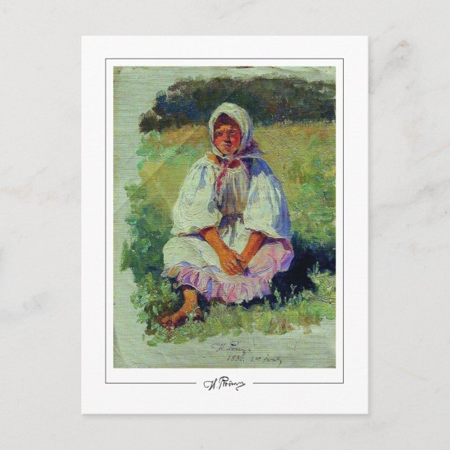 Ilya Repin #28 - Fine Art Postcard (Front)