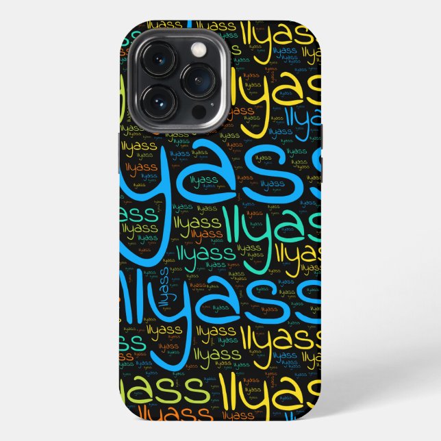 Ilyass iPhone Case (Back)