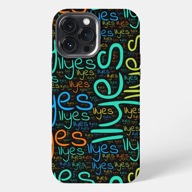 Ilyes iPhone Case (Back)