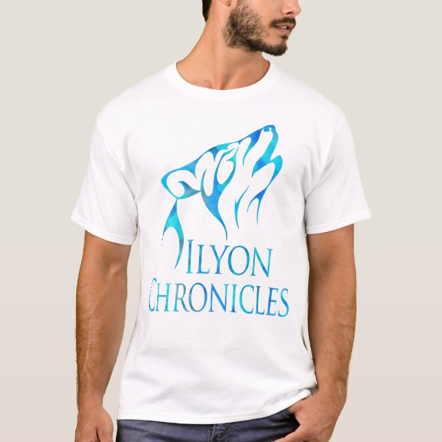 Ilyon Chronicles Blue Wolf T-Shirt (Front)