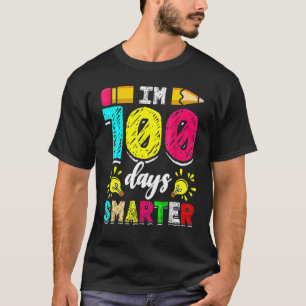 I'm 100 Days Smarter Student 100th School Day Chal T-Shirt