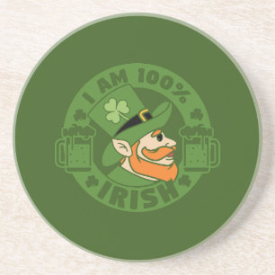 I'm 100% Irish Coaster