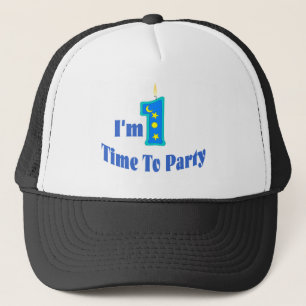 I'm 1 Time To Party.(blue) Trucker Hat