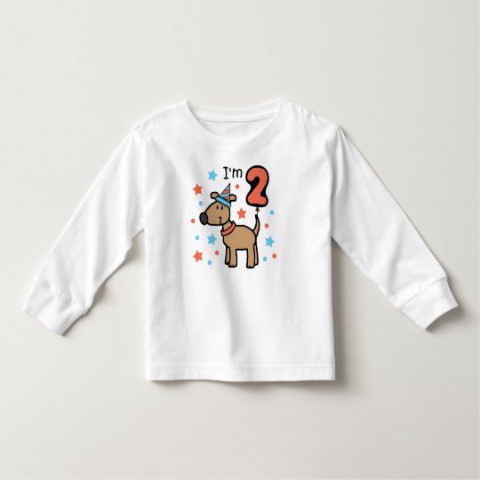 I'm 2 Doggie Toddler T-shirt
