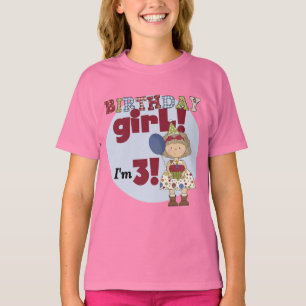 I'm 3 Birthday Girl Tshirts and Gifts