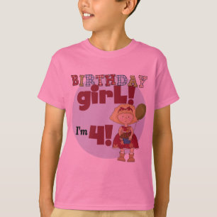 I'm 4 Birthday Girl T-shirts and Gifts