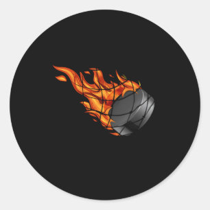 I'M 55 Ice Hockey Goal Net Sports 55Th Classic Round Sticker