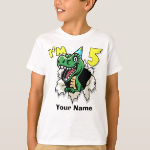 I'm 5 Dinosaur T-Shirt