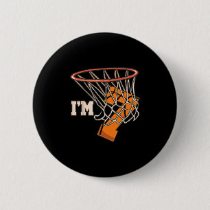 I'm 7 Sketll Theme Birthday Party Celebration 7th  2 Inch Round Button