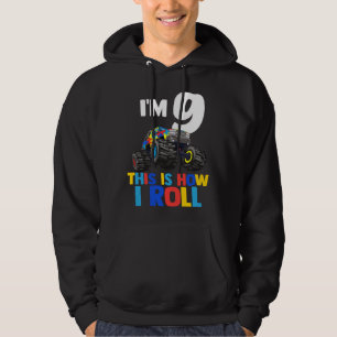 I'm 9 This Is How I Roll Shirt Autism Awareness