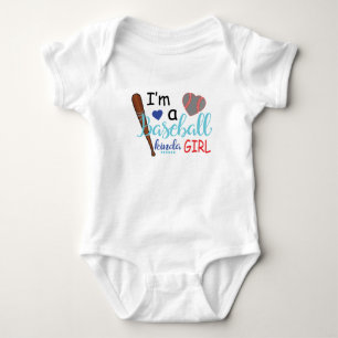 I'm a Baseball Kind of Girl Baby Bodysuit