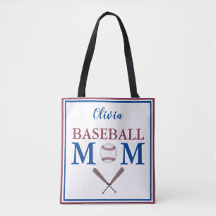 I'm A Baseball Mom Personalized  Tote Bag