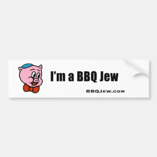 I'm a BBQ Jew Bumper Sticker