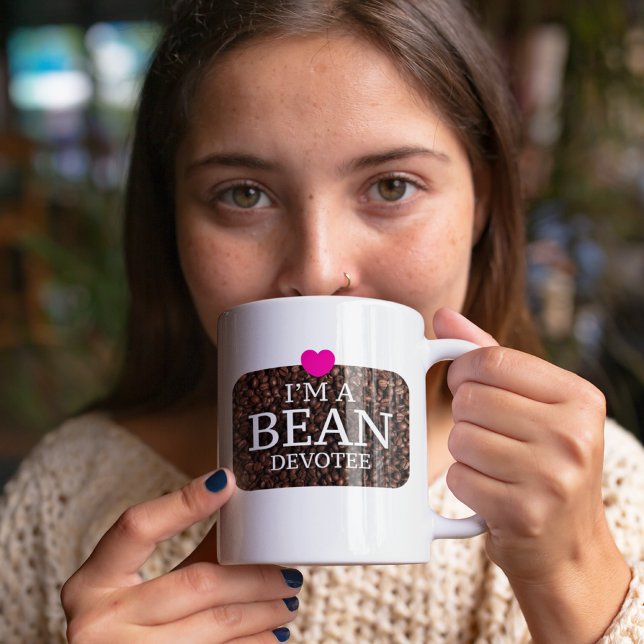 I'm A Bean Devotee, Coffee Print Mug (Creator Uploaded)