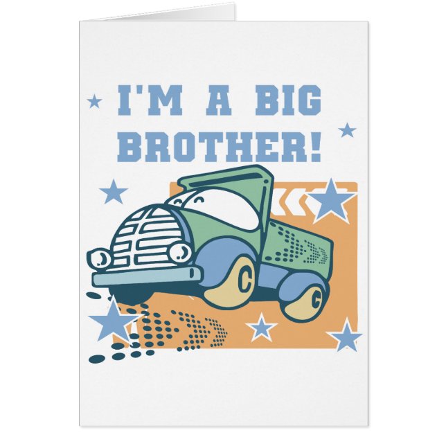 I'm a Big Brother - Truck Tshirts and Gifts (Front)