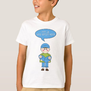 i'm a big brother (twin brothers) tshirt
