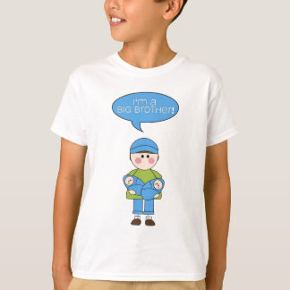 i'm a big brother (twin brothers) tshirt